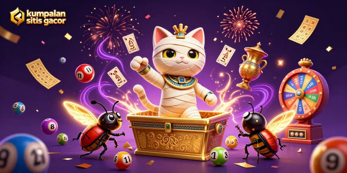 Menangkan jackpot di kumpulan situs gacor dengan ilustrasi kasino yang dinamis dan menarik.