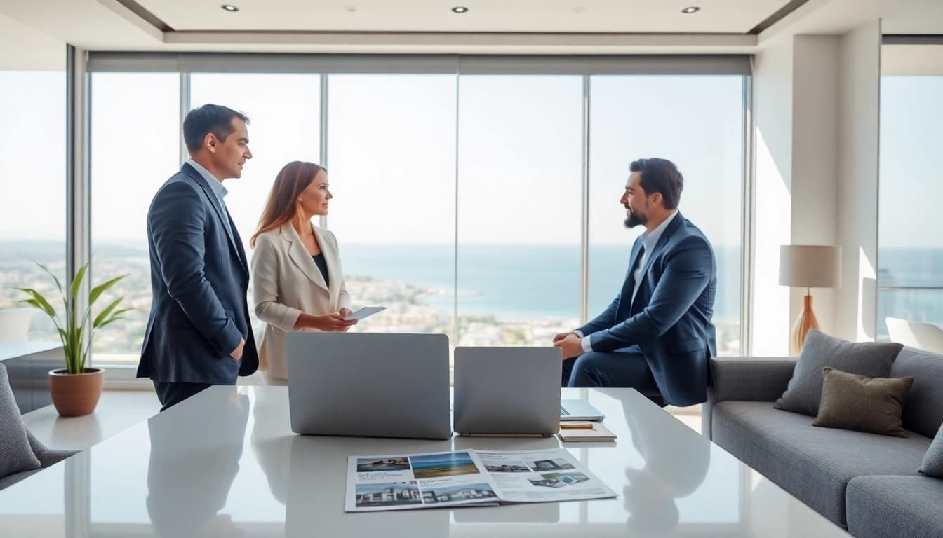 Engage in professional real estate consultation to buy property in alanya with expert guidance.