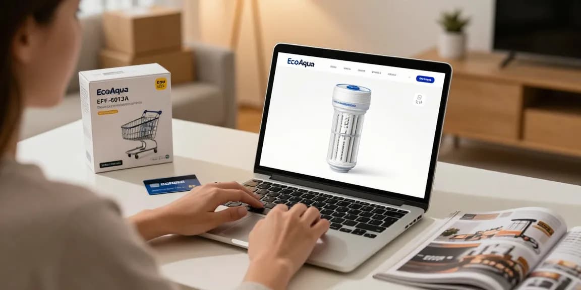 EcoAqua EFF-6013A Replacement Filter online shopping and product review highlights best deals for e-commerce.