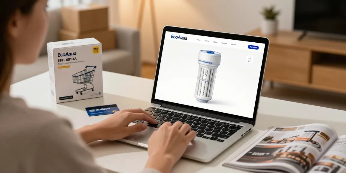 EcoAqua EFF-6013A Replacement Filter online shopping and product review highlights best deals for e-commerce.
