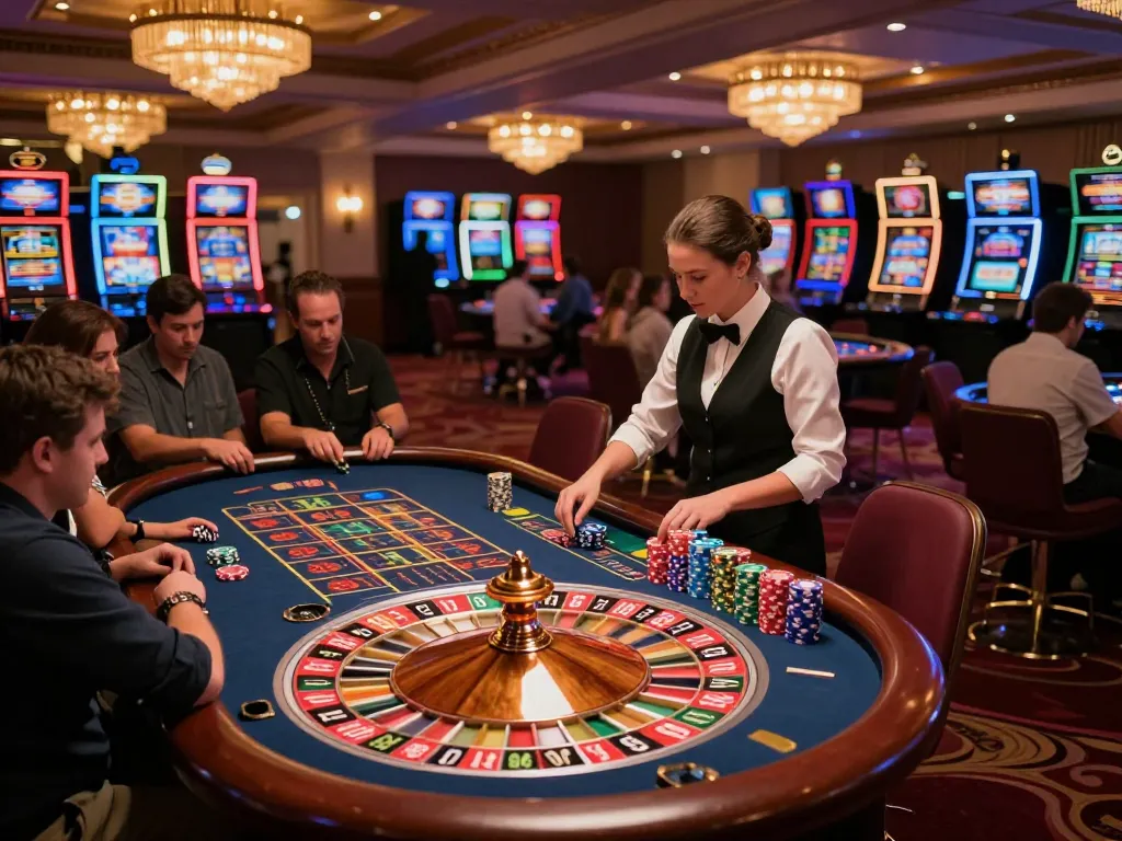 Experience thrilling gameplay at a roulette table as nano banana 3 elevates gaming moments.
