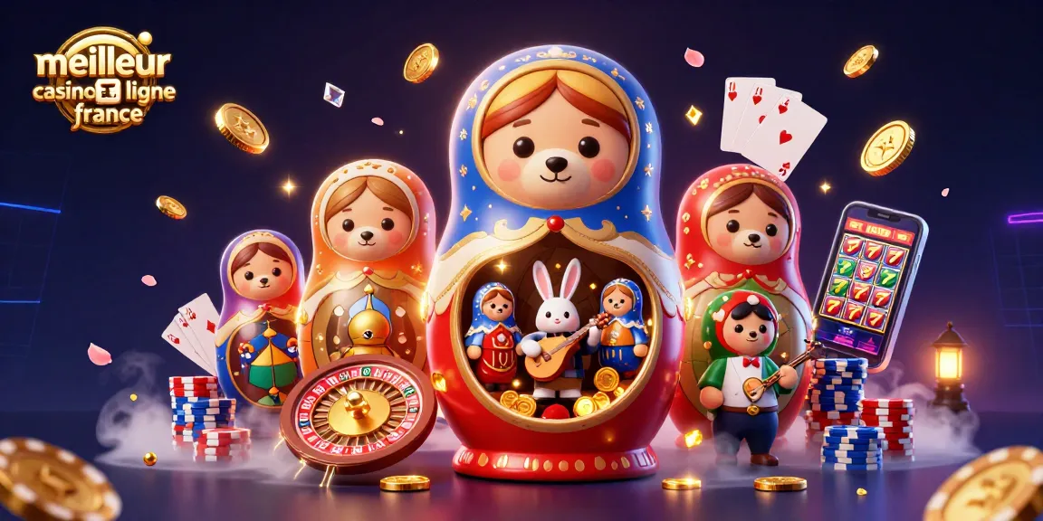 Vivez l'excitation au meilleur casino en ligne France avec des personnages vibrants, des pièces d'or et des éléments de jeu captivants.