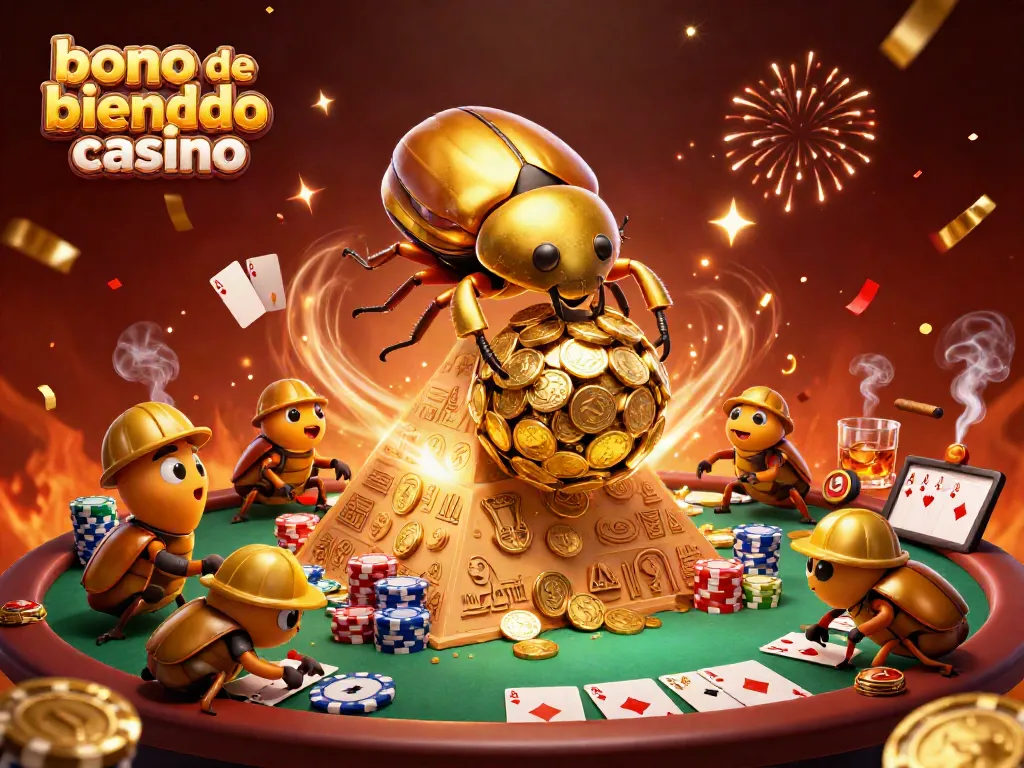 Gana con el bono de bienvenida casino mientras juegas en un ambiente festivo.