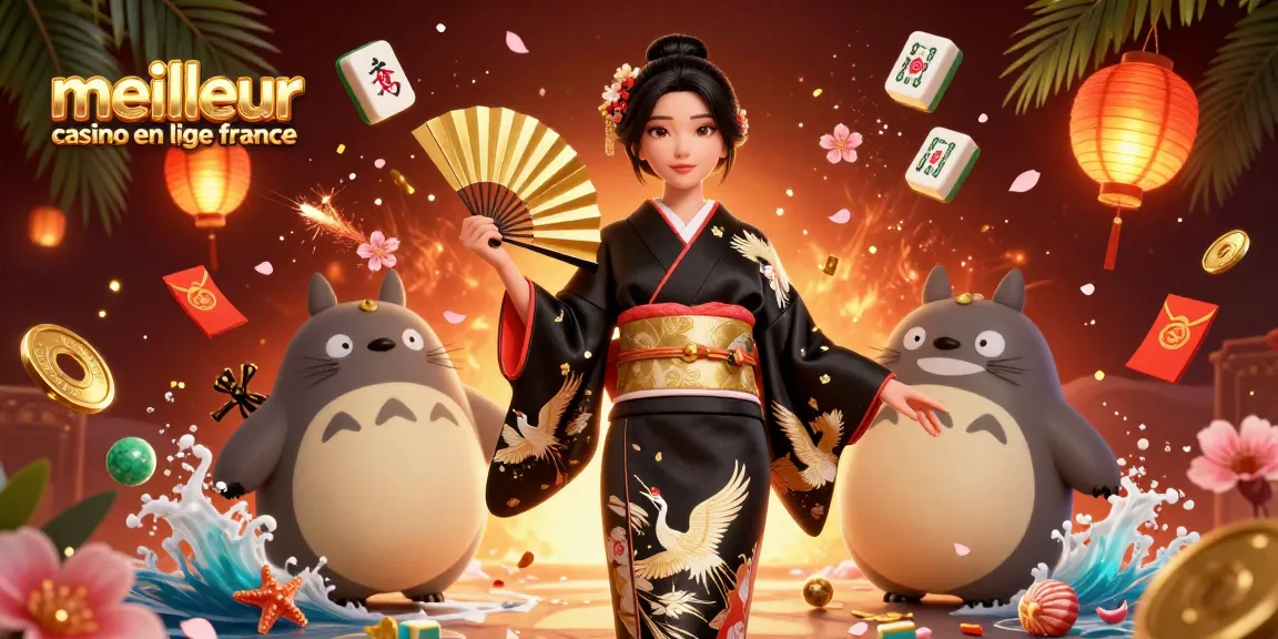 Vivez le frisson du meilleur casino en ligne france au milieu de personnages 3D vibrant et d'éléments de casino.