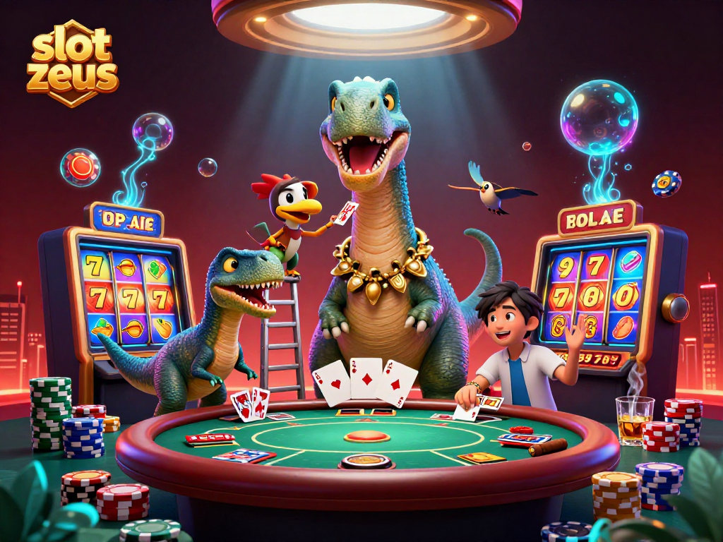 Experience the excitement of slot zeus with vibrant characters, jackpot reels, and dynamic casino action.