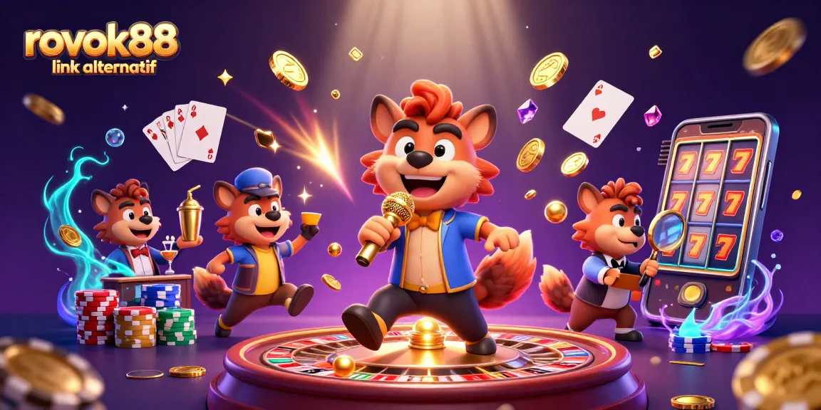 Experience the excitement of rokok88 link alternatif casino with hyenas performing comedy, bartending, and security roles.