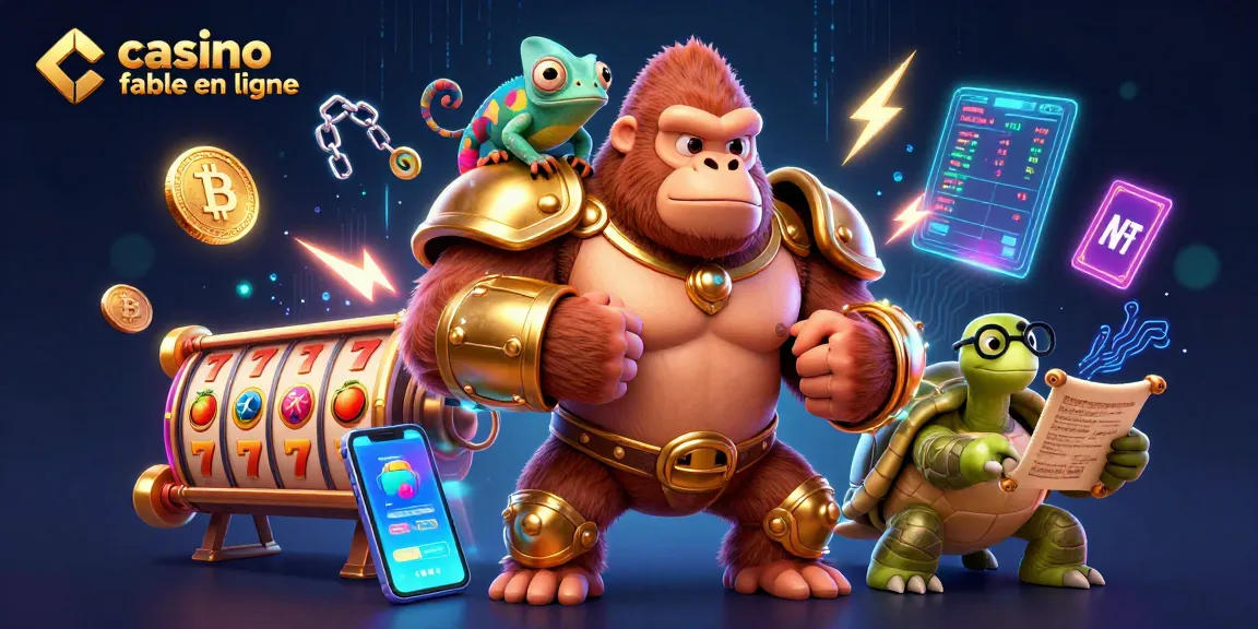 Jouez au casino fiable en ligne avec nos personnages animés et éléments de jeux palpitants.