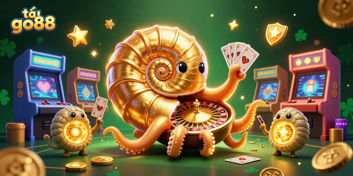 Engage with the exciting world of tải go88, featuring vibrant casino illustrations with interactive game elements.