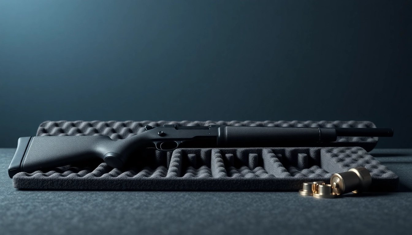 Feature rich foam for rifle case designed for durability and protection.