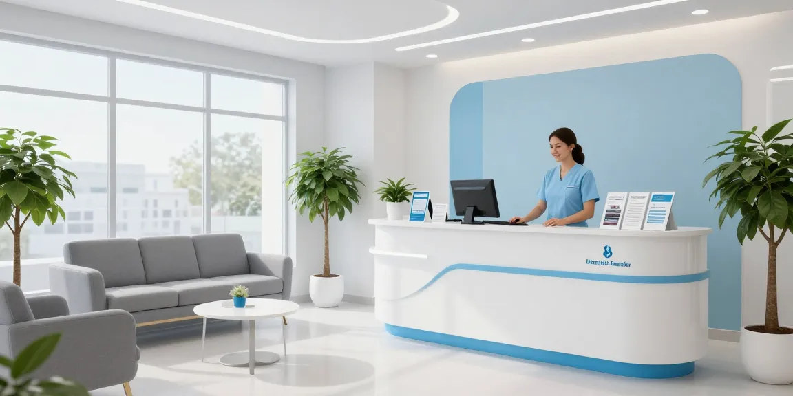 Hair transplant turkey services in a welcoming modern health clinic.