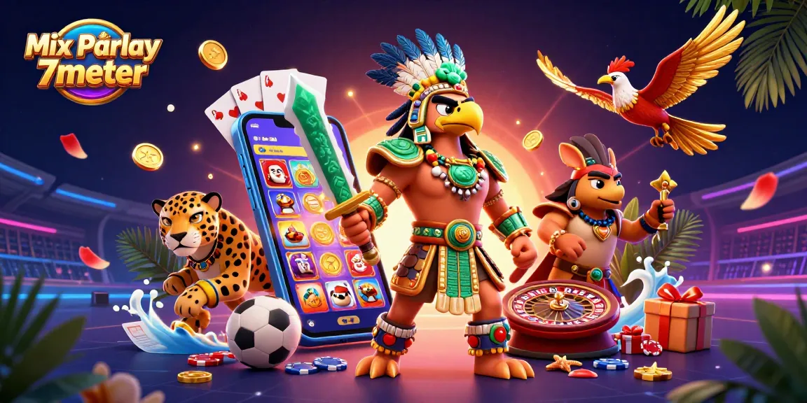 Engage in thrilling Mix Parlay 7meter betting with dynamic characters and rich casino elements.