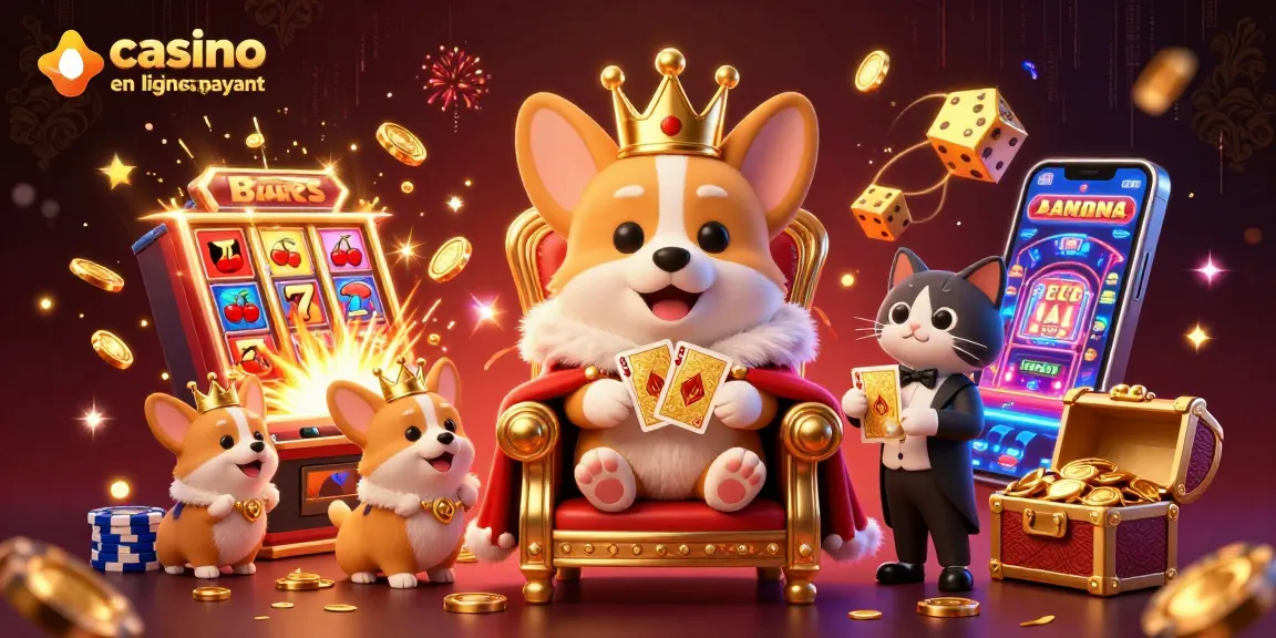 Vivez l'expérience du casino en ligne le plus payant avec des personnages animés entourés de jeux et d'effets visuels luxueux.