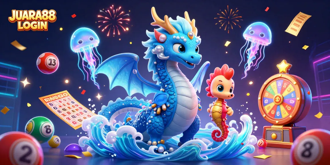 Engage with JUARA88 LOGIN to access vibrant and dynamic gaming elements featuring dragons and prizes.