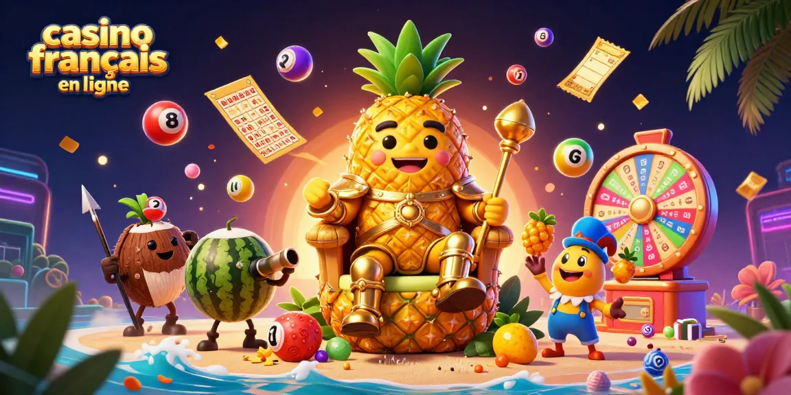 Participez au divertissement dans un casino français en ligne avec des personnages colorés !