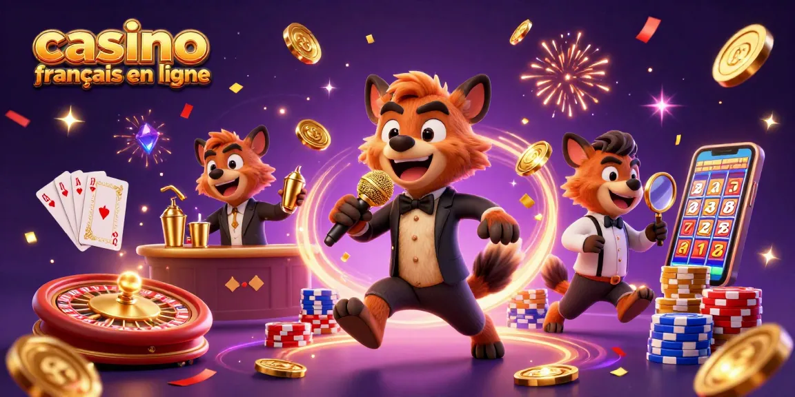 Découvrez le casino français en ligne et amusez-vous avec des hyènes animées au club de casino !