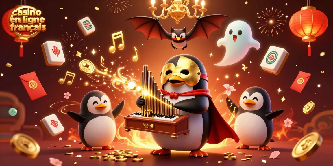 Jouez à des jeux de casino en ligne français dans un monde magique rempli de pièces dorées.