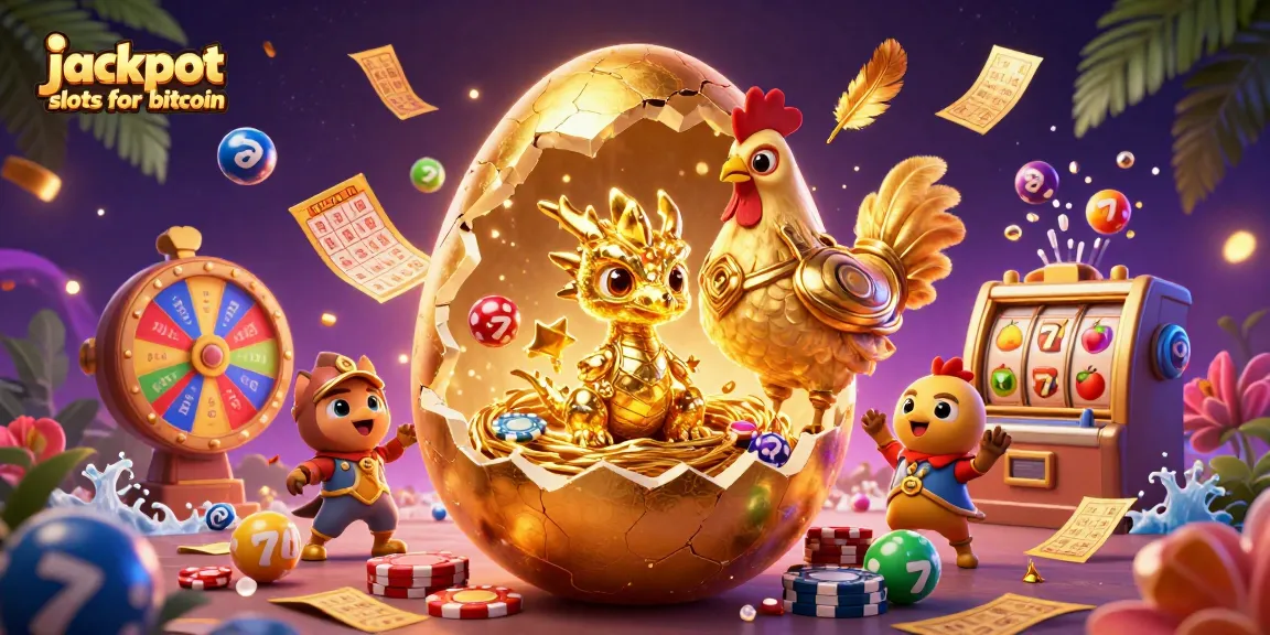Experience thrilling jackpot slots for bitcoin with colorful visuals and rich 3D detail.