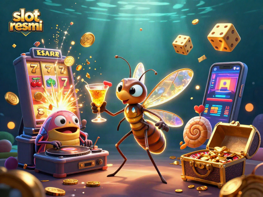 Engage with slot resmi and experience a vibrant casino world bursting with excitement and winnings.