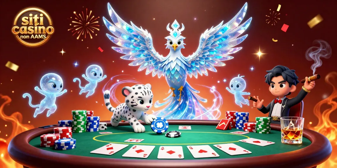 Vinci alla grande nei siti casino non AAMS mentre ti godi un emozionante ambiente di gioco del poker.
