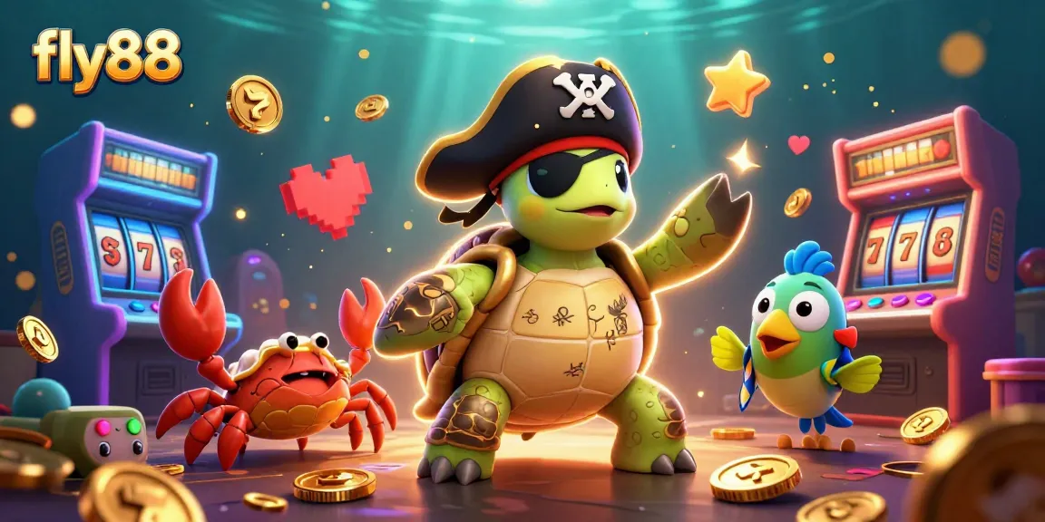 Experience thrilling gaming excitement with fly88's vibrant slot reels and treasure-filled adventure.