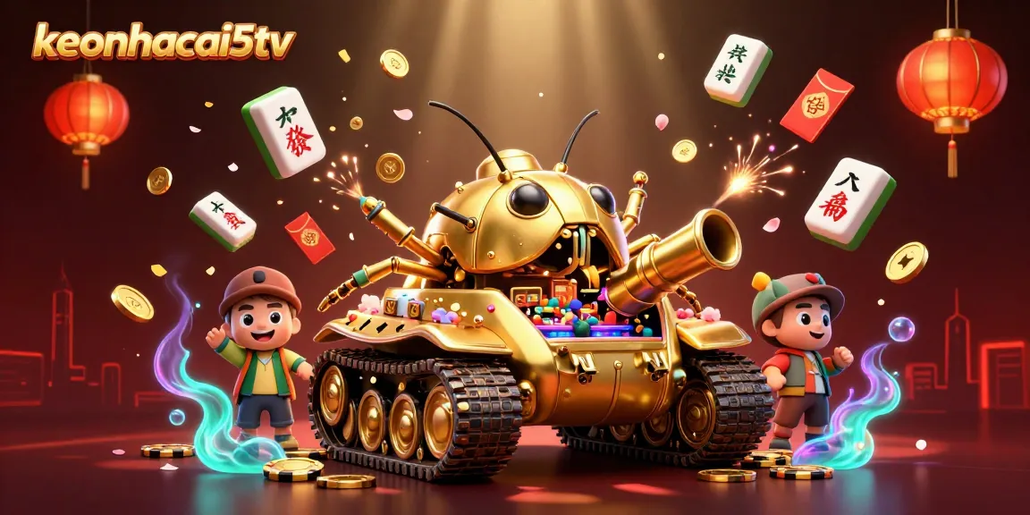 Engage with exciting gameplay at keonhacai5tv featuring a vibrant casino tank scene full of action and bonuses.