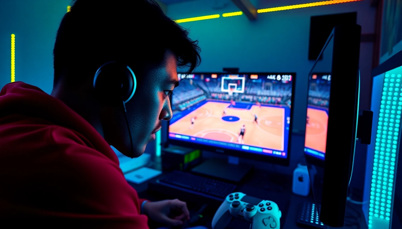 Exploring the Best nba2k zen script in an intense gaming setup.