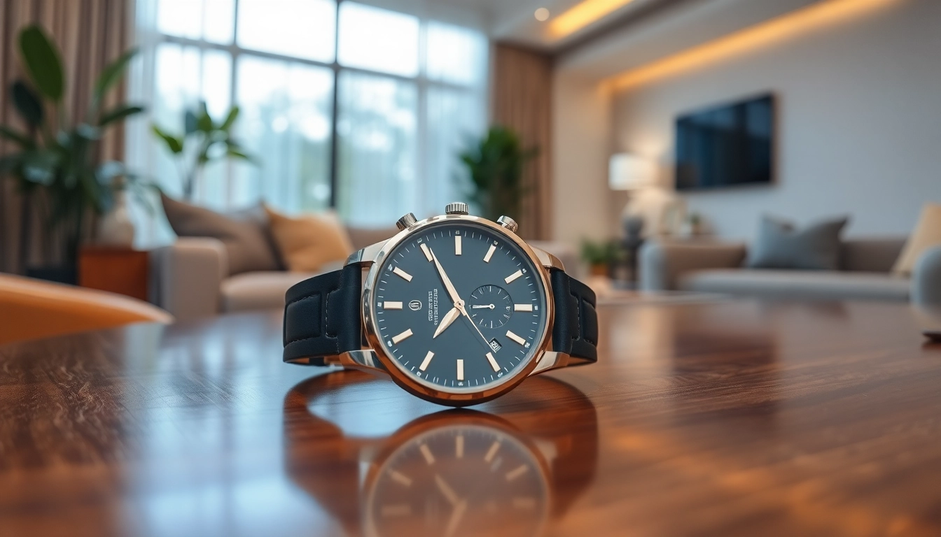 Admire this stunning replica watch showcasing intricate craftsmanship and luxurious design details.