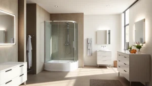 Découvrez une salle de bain moderne avec des produits sirhona fr élégants et fonctionnels.