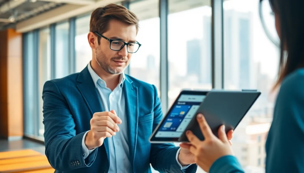 카드 현금화 과정을 설명하는 전문가와의 상담 장면입니다.