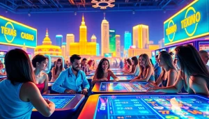 Engage with exciting Texas online casinos featuring digital gaming experiences and vibrant atmosphere.