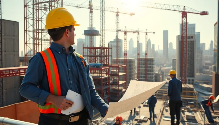 Experienced Manhattan General Contractor managing a vibrant construction project in NYC.