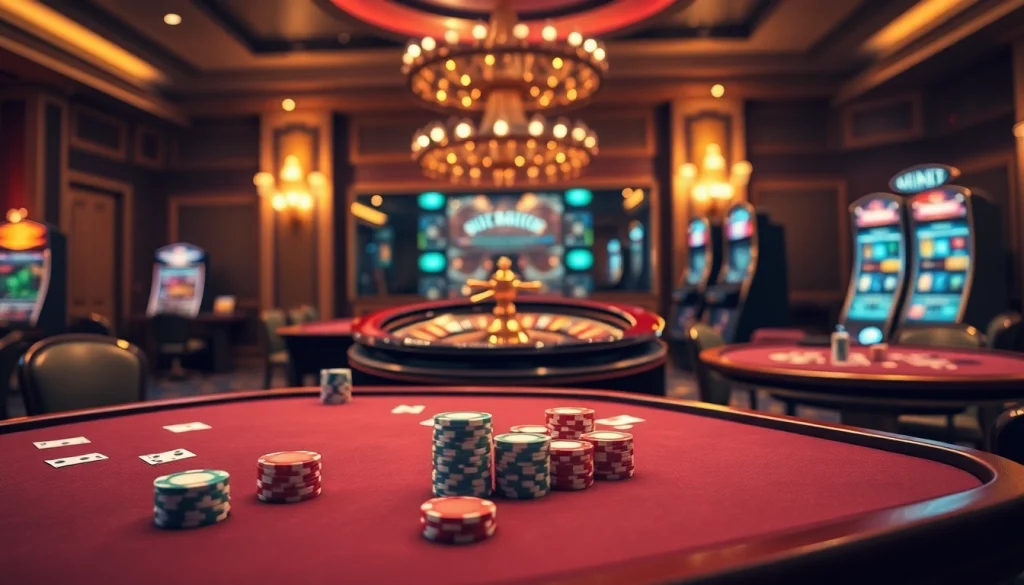 Engaging online gaming experience at ga6789 with vibrant casino elements for players.