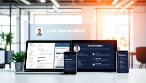 Design your resume with ease using our Resume Builder on various devices.