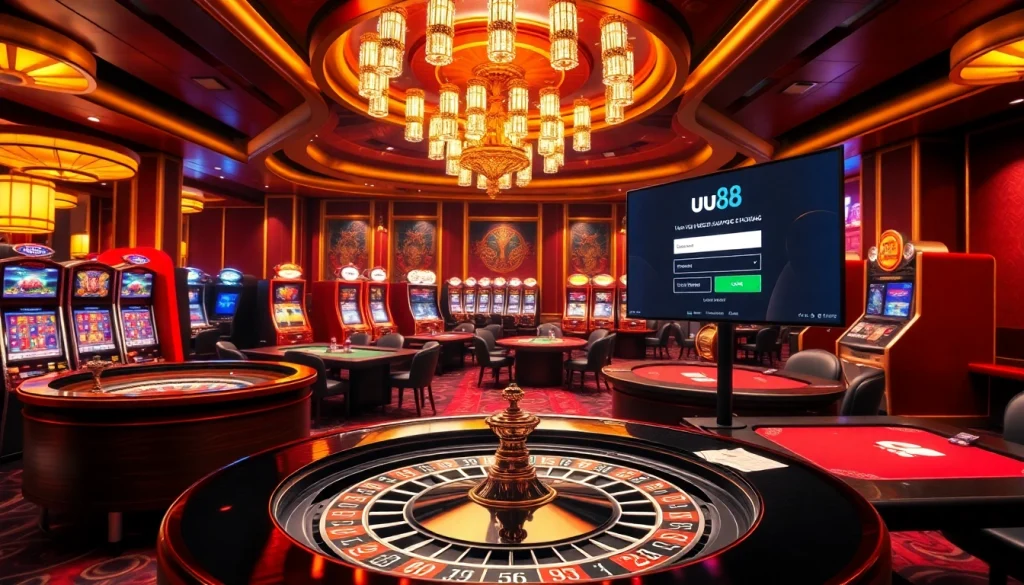 Experience the thrill of gaming at UU88 đăng nhập with poker tables and roulette wheels.