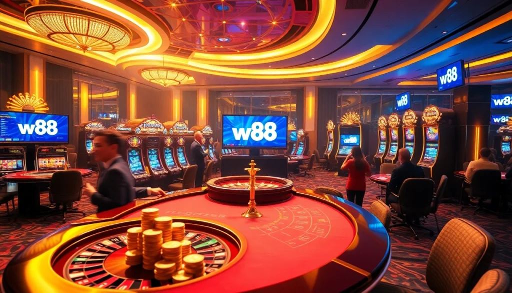 Experience the thrill of winning at a luxury casino equipped with the w88 link for effortless gameplay.