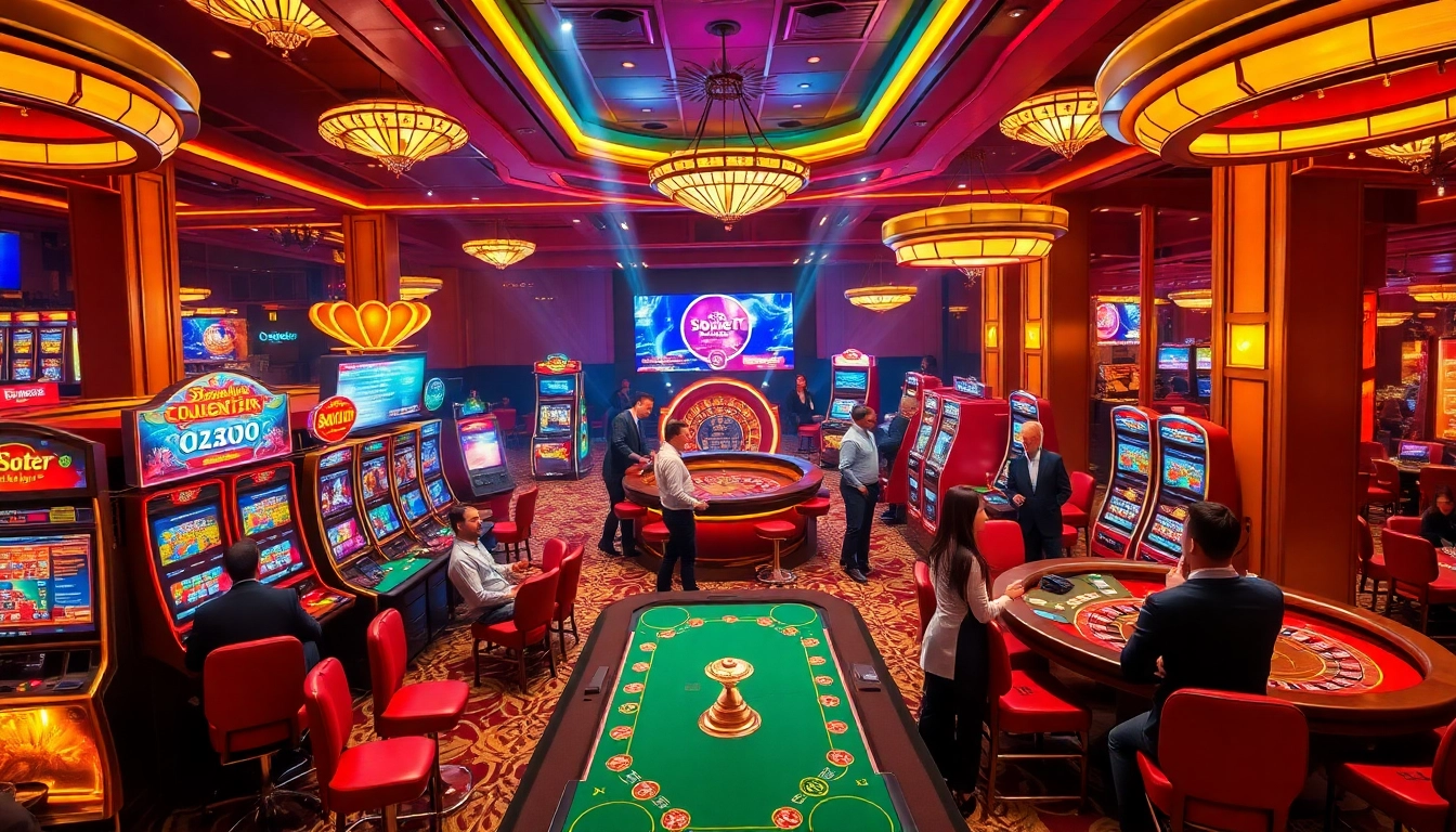 Experience the thrill of gambling with sbobet link alternatif in a luxurious casino setting filled with excitement.
