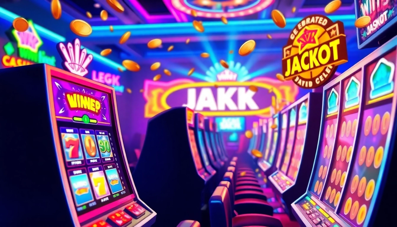 Main game screen of slot depo 1k illustrating a vibrant online slot machine environment.