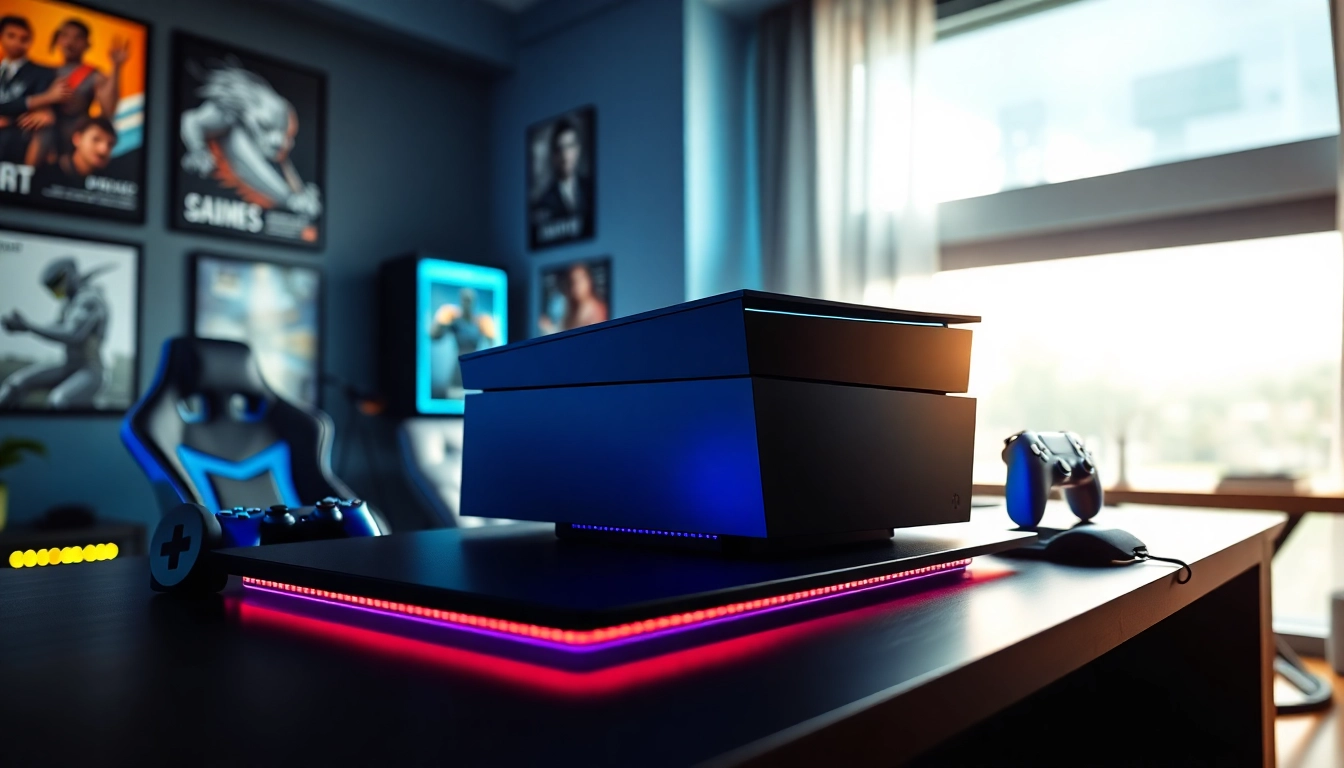 Showcasing the walmart ps5 black friday gaming setup with vibrant colors and stylish accessories.