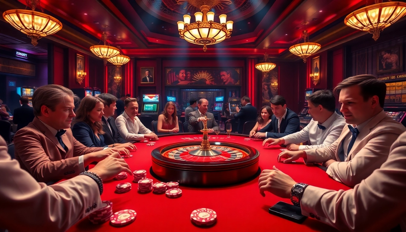 The hidden wiki showcases thrilling poker action with vibrant casino lights and energetic players.