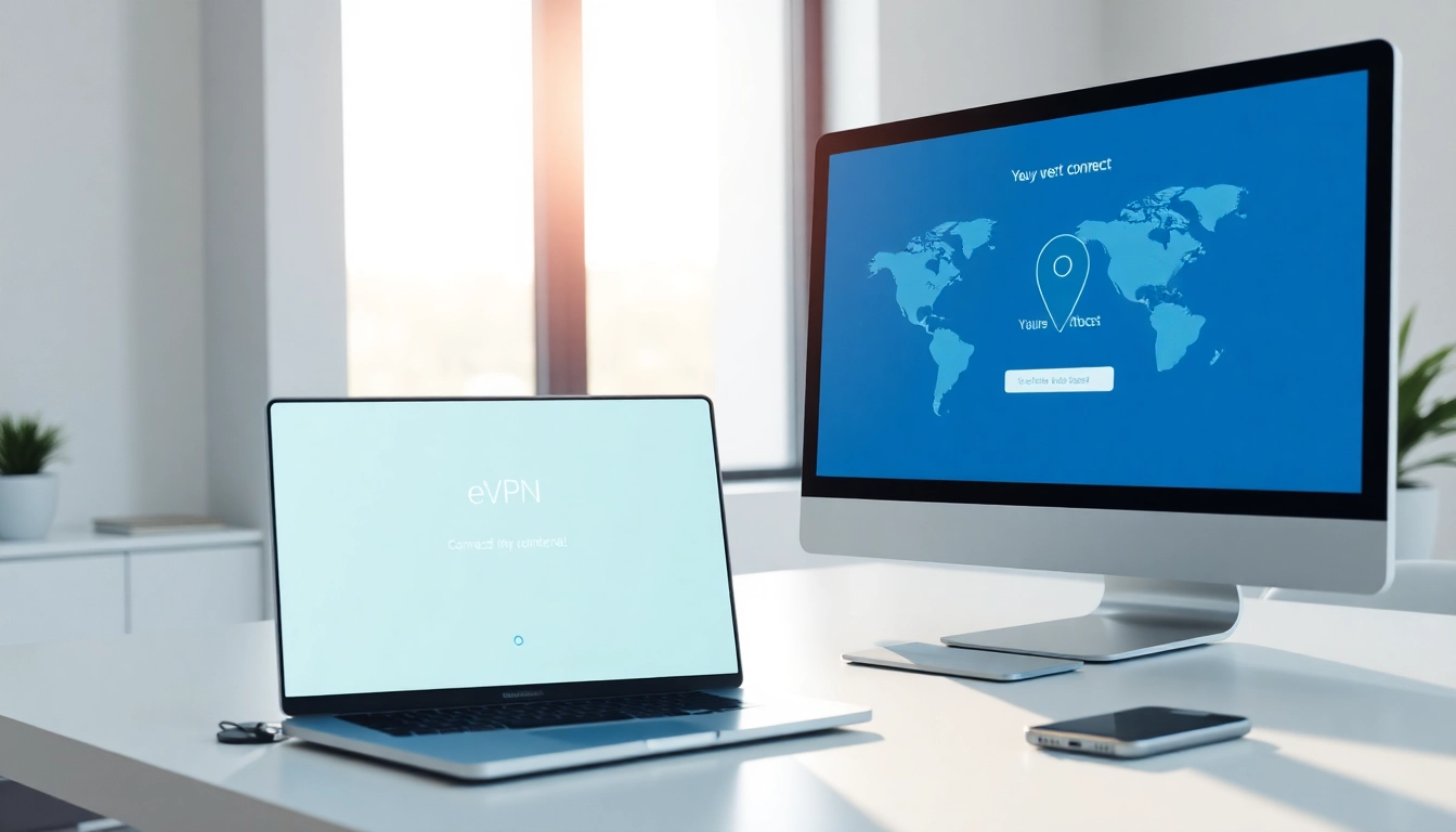 在现代化工作空间中，快连VPN用户在多台设备上轻松连接