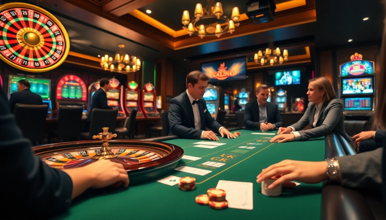 Participez à un gameplay passionnant dans un casino en ligne français proposant de la roulette, du poker et des machines à sous.