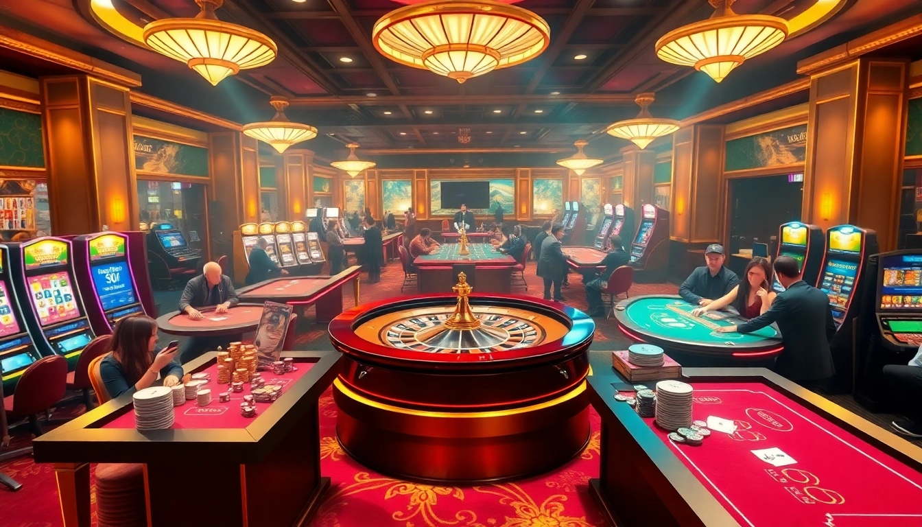 Experience the thrill of Hay88 with colorful slot machines and engaging table games.