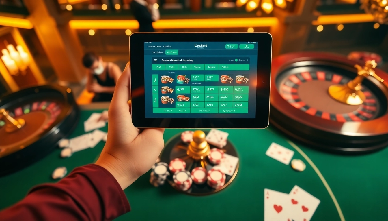 Découvrez des jeux en ligne palpitants dans une atmosphère de casino en ligne argent réel luxueuse avec des tables vibrantes.