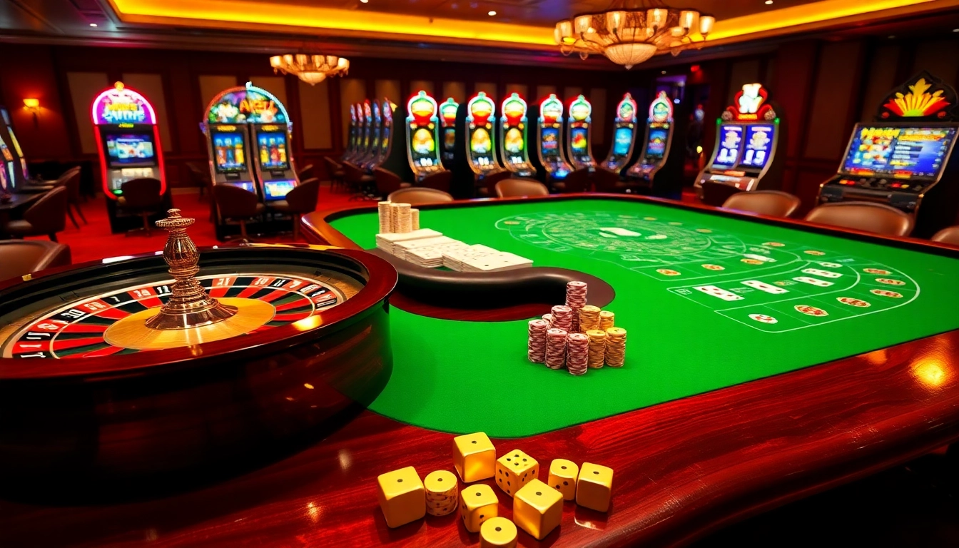 Vivez l'excitation dans un casino en ligne français luxueux avec des tables vibrantes et des jeux palpitants.